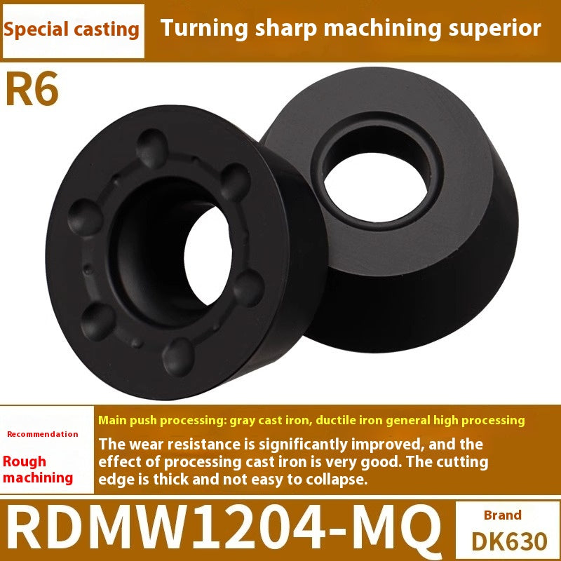 6009 CNC milling inserts RPMW carbide R5 machining center R4 milling machine R6 milling inserts RPMT round cutter grain cutting tools Shandong Denso Pricision Tools Co.,Ltd.